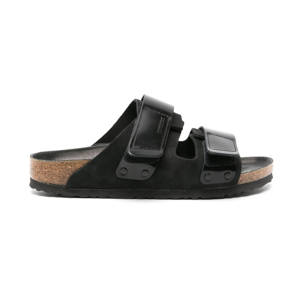 Ciabatte uji Birkenstock nero velcro - 1026570