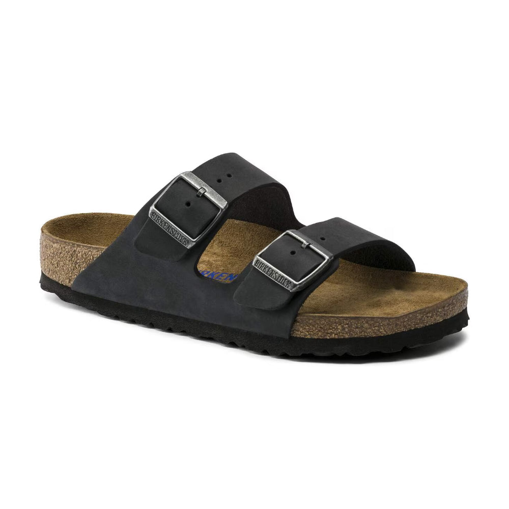 Ciabatte Arizona Birkenstock nero soft - 752483 BLACK