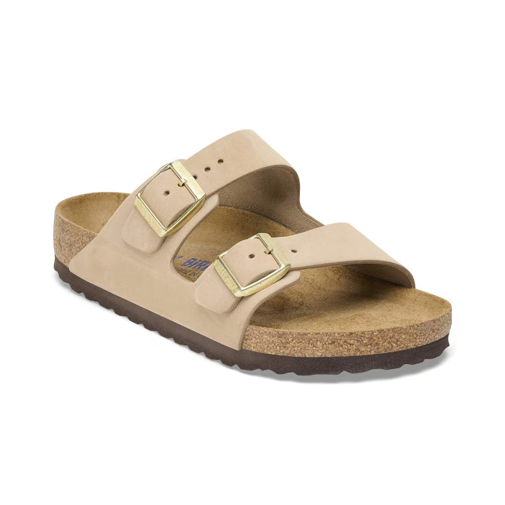Ciabatte Arizona Birkenstock beige soft - 1019016 SANDCASTLE