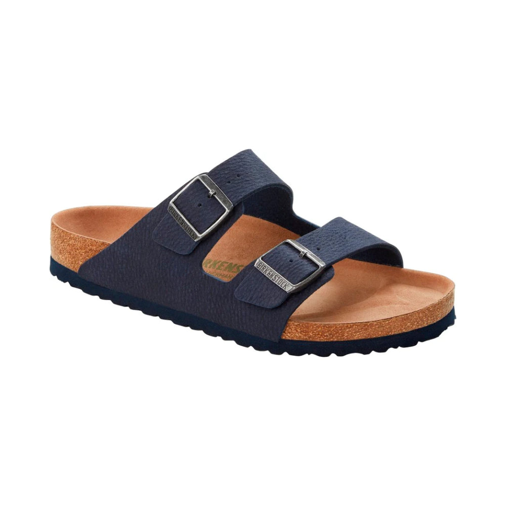 Ciabatte Arizona Birkenstock blu vegan - 1023150 DESERT DUST INDIGO BLUE