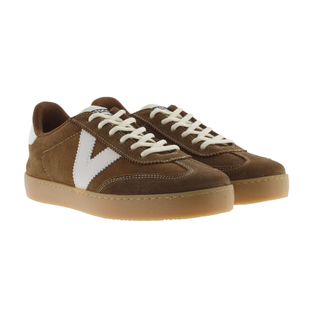 Sneakers Donna Casual in Pelle cuoio Victoria 1126218 - CUERO