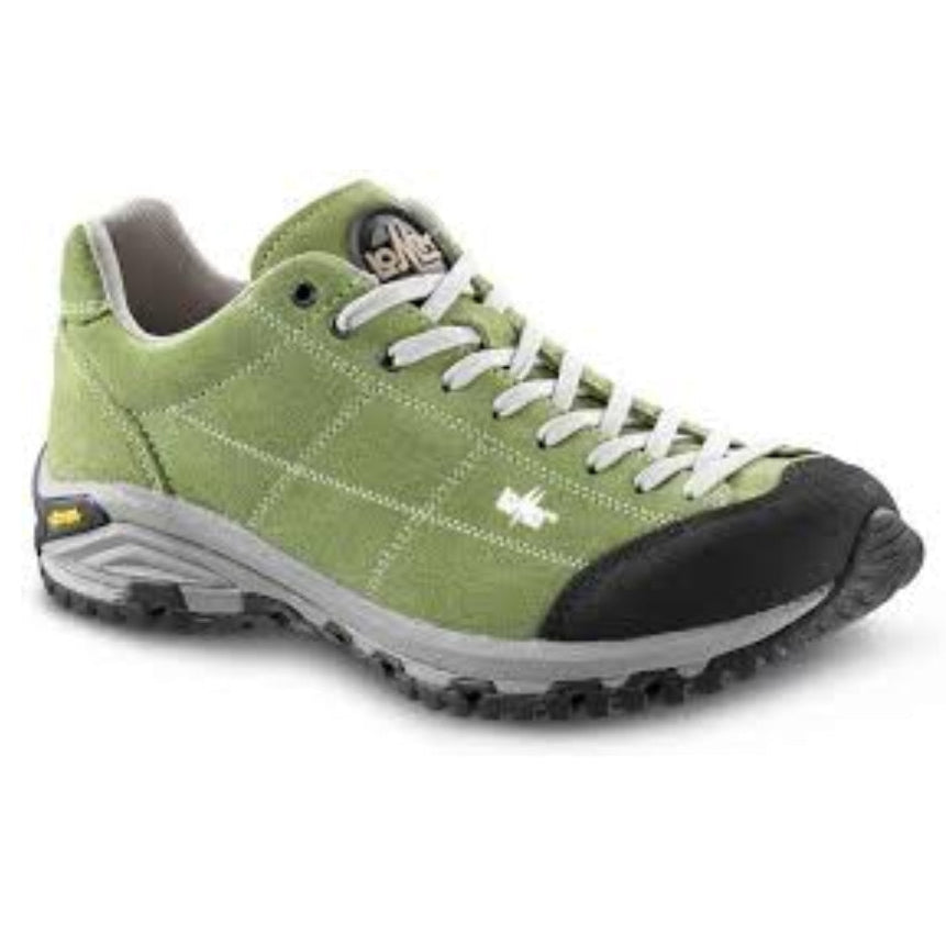 Scarpe trekking unisex Lomer verde in pelle scamosciata - MAIPOS ALOE