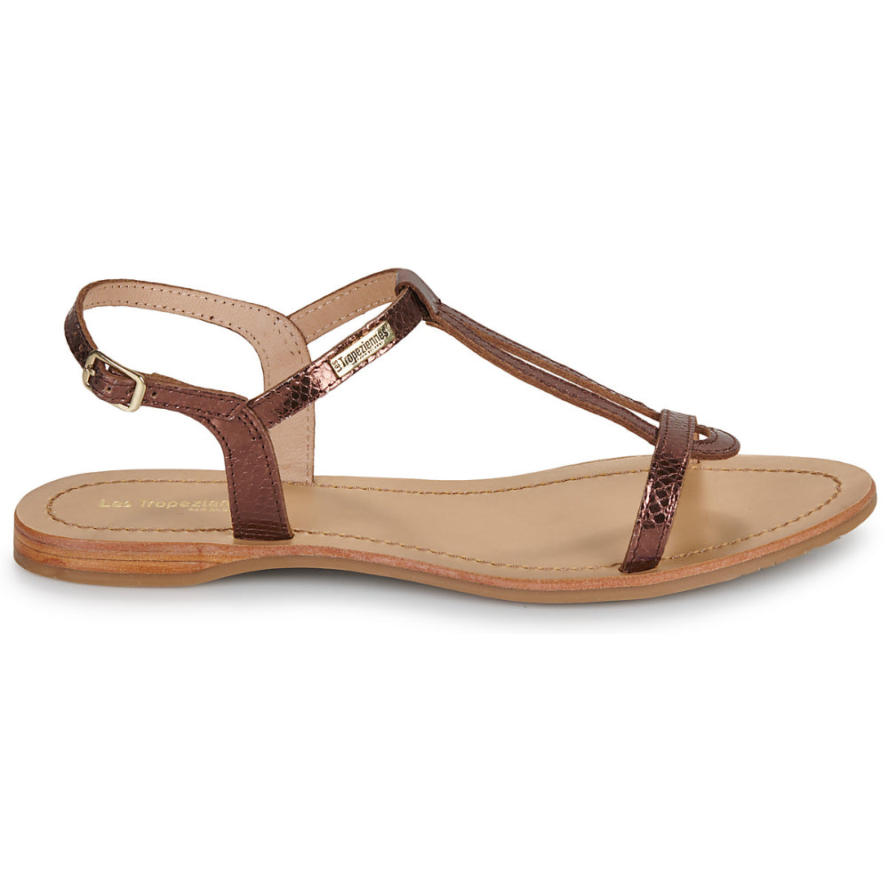 Sandali Les Tropeziennes marroni casual chic - HAMATGUM CUIVRE SERPENT