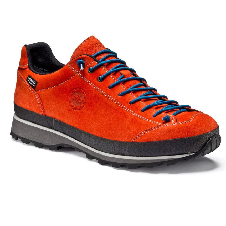 Scarpe trekking unisex Lomer rossa impermeabile e vibram - BIONATURALE LOW MTX
