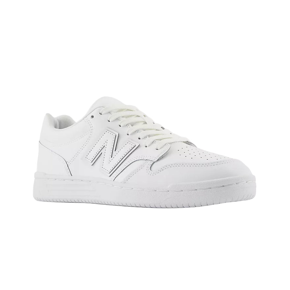 Sneakers unisex New Balance 480 bianca casual - BB480L3W WHITE