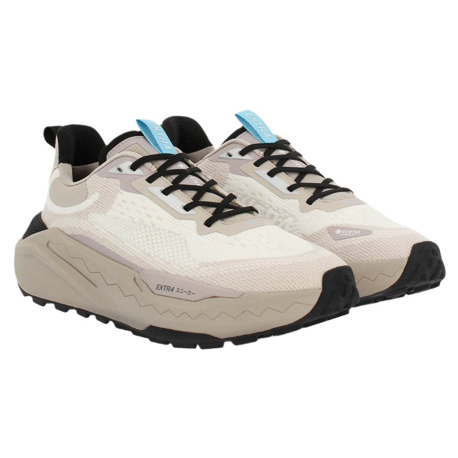 Sneakers uomo Extra beige goretex comoda e sportiva - 1200600 BIANCO/ECRU