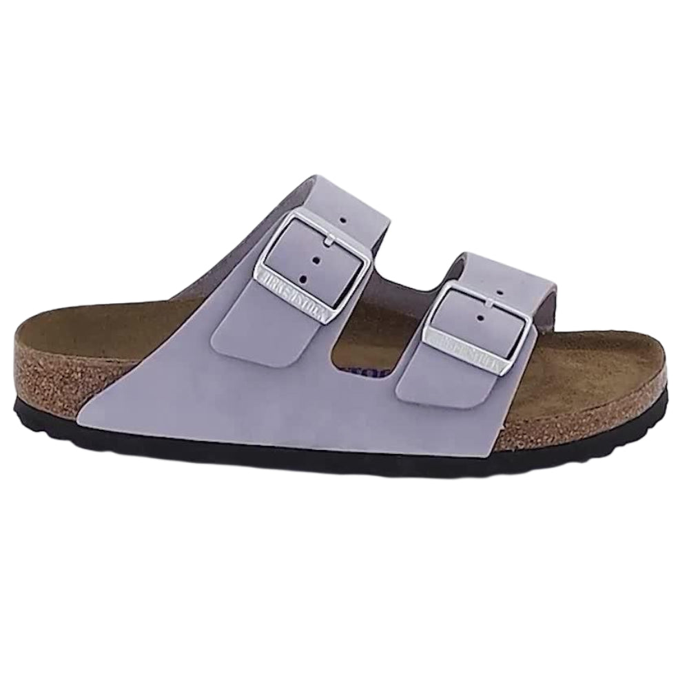 Ciabatte Arizona Birkenstock lilla soft - 1024241 PURPLE FOG