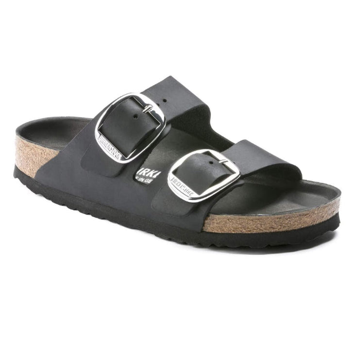 Ciabatte Arizona big buckle Birkenstock nere - 1011075 BLACK