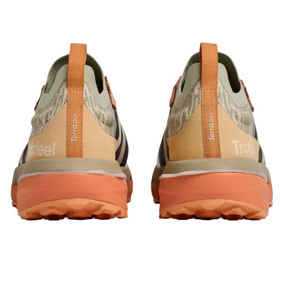 Sneakers uomo per outdoor verdi e arancioni leggere e comode - 2610133U618 sea sunrise