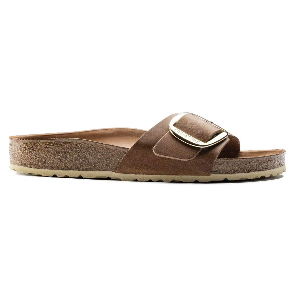 Ciabatte Madrid big buckle Birkenstock cognac - 1006525