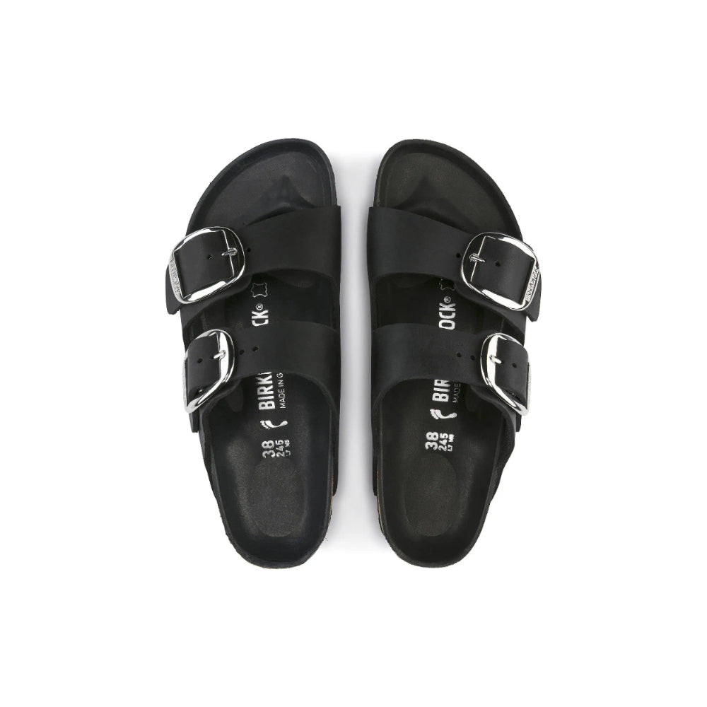Ciabatte Arizona big buckle Birkenstock nere - 1011075 BLACK