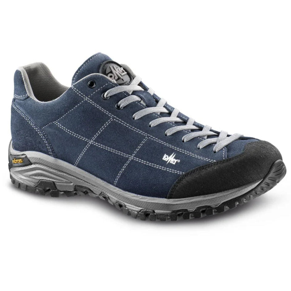 Scarpe trekking unisex Lomer blu in pelle scamosciata - MAIPOS FLAG