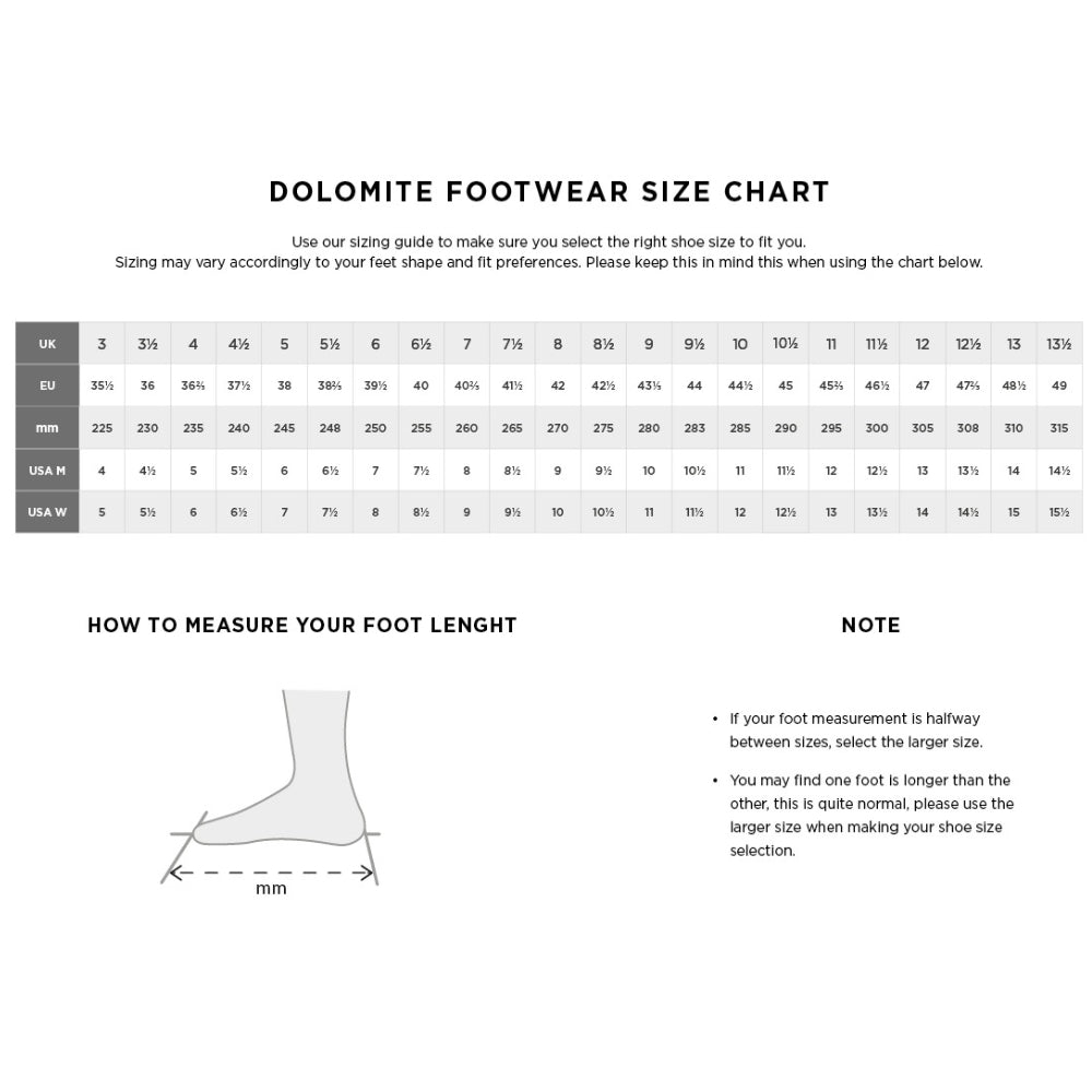 Scarpe trekking Dolomite verde impermeabile e vibram - 54 LOW GTX